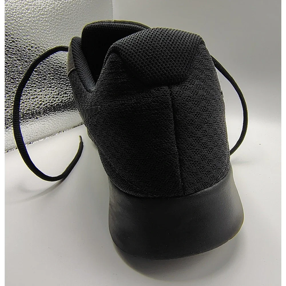 Nike Tanjun Triple Black Mens Running Shoes Sneakers 812654-001 Size 14 - Picture 6 of 10